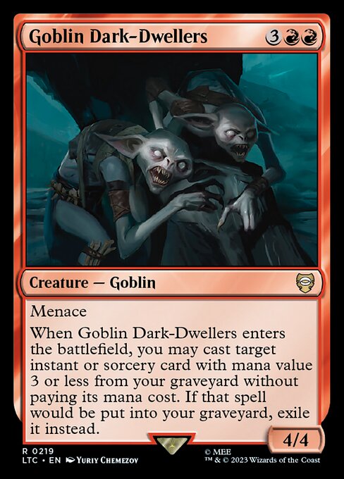 Goblin Dark-Dwellers - Tales of Middle-earth Commander (ltc) #219