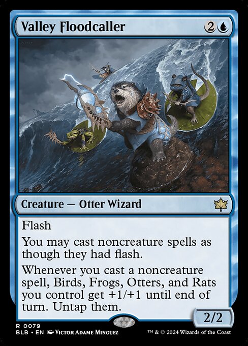 Valley Floodcaller - Bloomburrow (BLB) #79