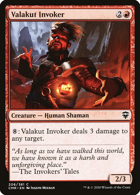 Valakut Invoker - Commander Legends (CMR) #206