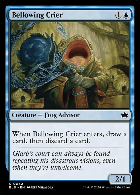 Bellowing Crier - Bloomburrow () #42