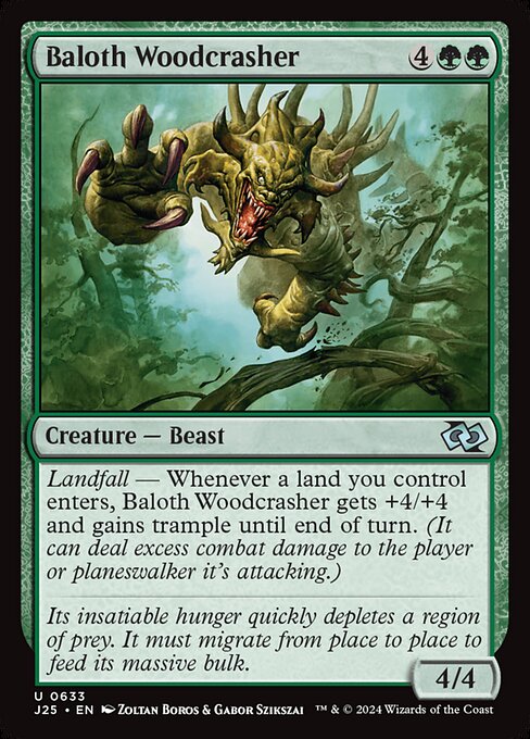 Baloth Woodcrasher - Foundations Jumpstart (j25) #633