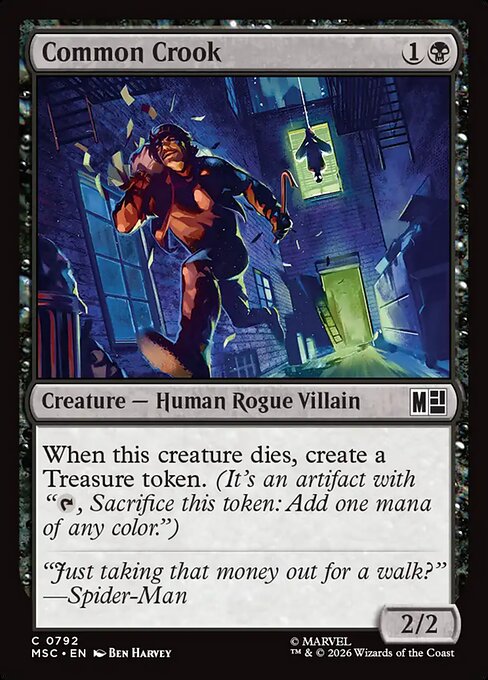Common Crook - Marvel Super Heroes Commander (MSC) #792