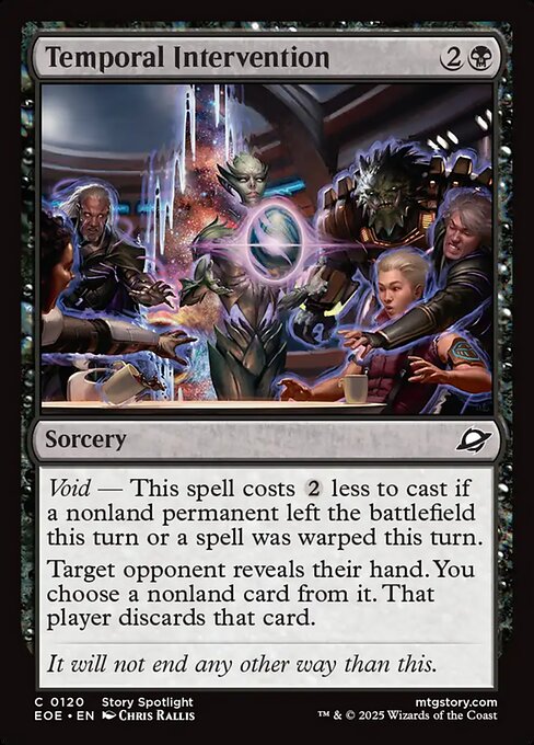Temporal Intervention - Edge of Eternities (eoe) #120