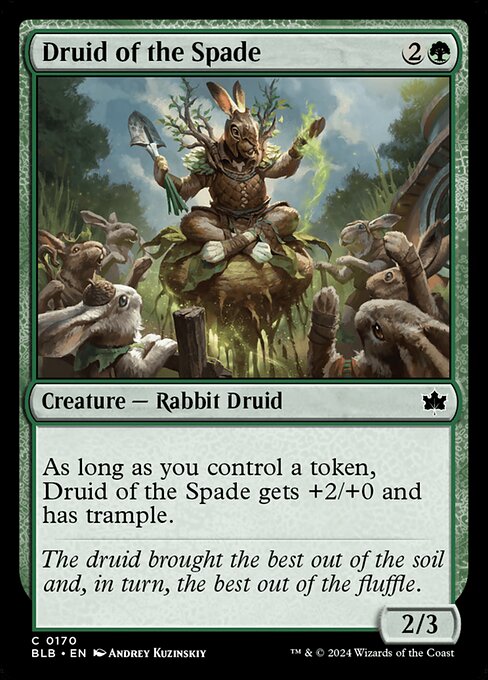 Druid of the Spade - Bloomburrow () #170