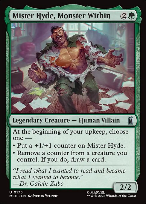Mister Hyde, Monster Within - Marvel Super Heroes () #176