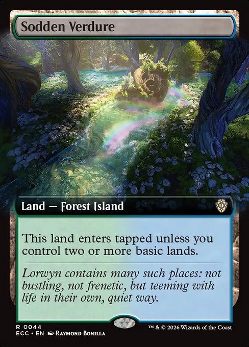 Sodden Verdure - Lorwyn Eclipsed Commander (ECC) #44