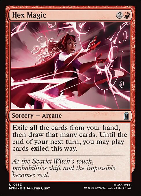 Hex Magic - Marvel Super Heroes () #133 [Foil] [Foil]