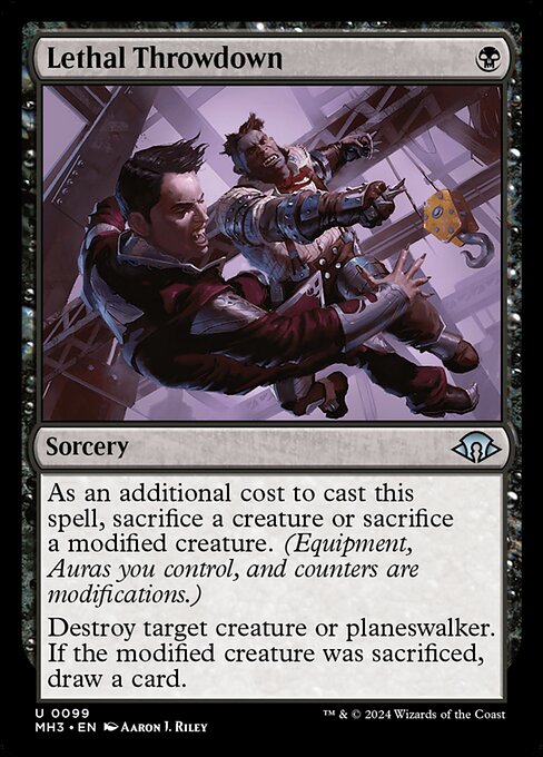 Lethal Throwdown - Modern Horizons 3 (mh3) #99