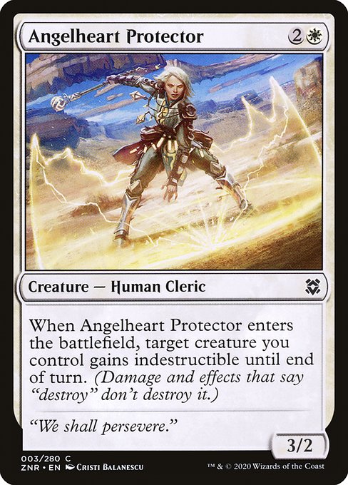 Angelheart Protector - Zendikar Rising () #3