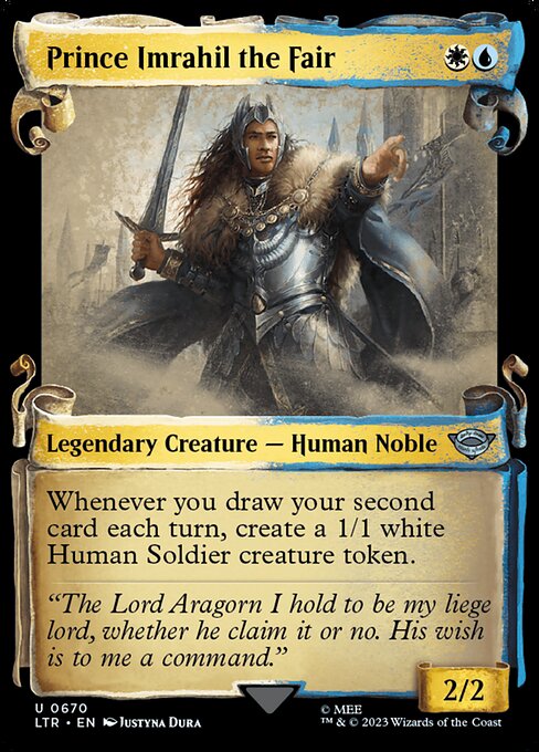 Prince Imrahil the Fair - The Lord of the Rings: Tales of Middle-earth (ltr) #670 [Foil] [Foil]