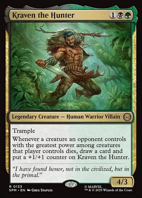 Kraven the Hunter - Marvel's Spider-Man (SPM) #133