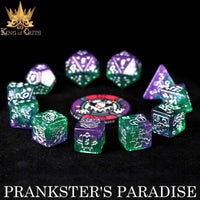 DNDDICEWHOLESALE.COM - Prankster's Paradise - 11 Dice Set