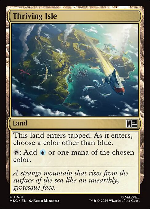 Thriving Isle - Marvel Super Heroes Commander () #581
