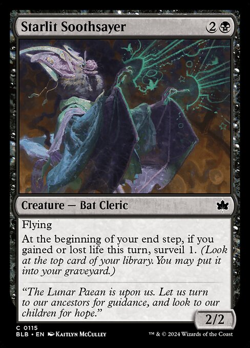 Starlit Soothsayer - Bloomburrow () #115