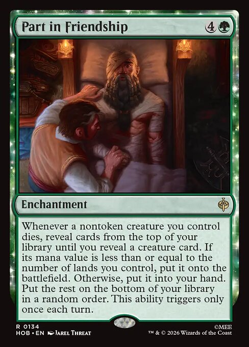 Part in Friendship - The Hobbit (hob) #134 [Foil] [Foil]