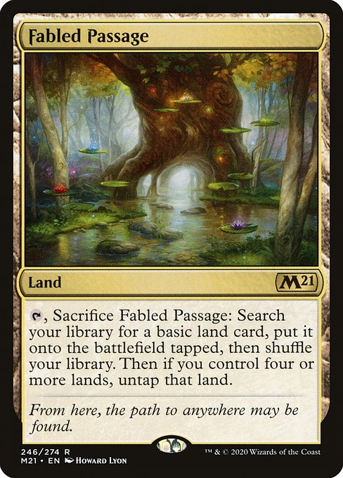 Fabled Passage - Core Set 2021 (M21) #246 [Non-Foil]
