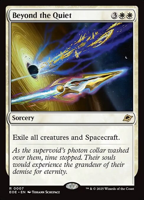 Beyond the Quiet - Edge of Eternities (EOE) #7