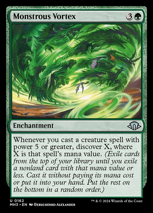 Monstrous Vortex - Modern Horizons 3 (mh3) #162