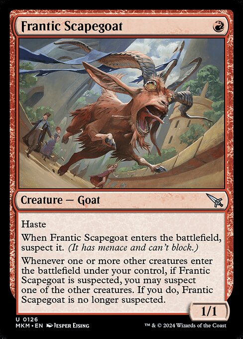 Frantic Scapegoat - Murders at Karlov Manor (mkm) #126