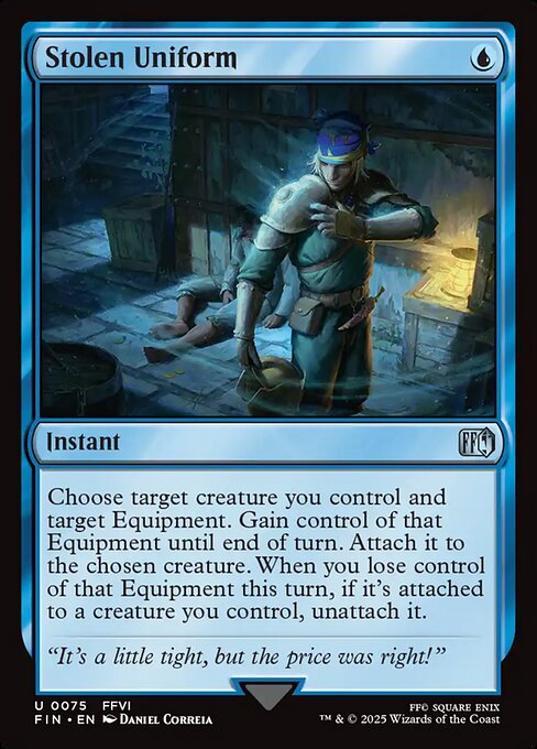 Stolen Uniform - Final Fantasy (FIN) #75 [Foil] [Foil]
