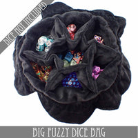 Big Fuzzy Dice Bag - 6 Colors