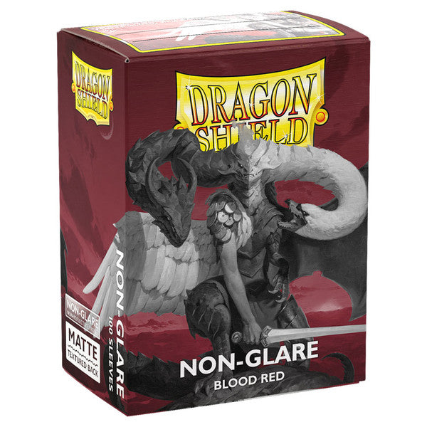 DRAGON SHIELD 100CT BOX MATTE NON-GLARE BLOOD RE