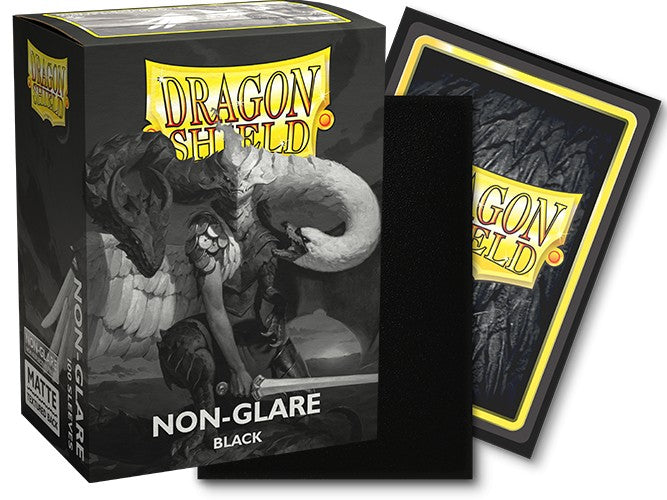 DRAGON SHIELD 100CT BOX MATTE NONGLARE BLACK