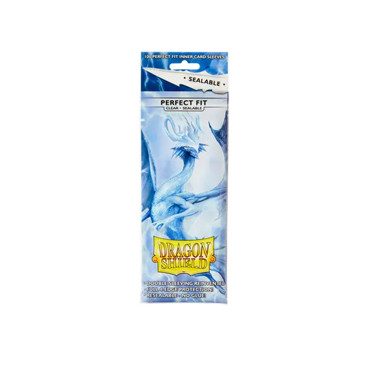 Dragon Shield - Clear - Sealable Perfect Fit Sleeves