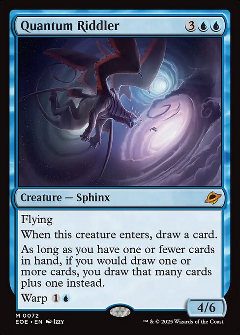 Quantum Riddler - Edge of Eternities (EOE) #72 [Foil] [Foil]
