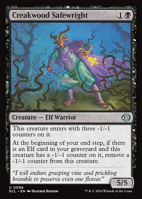 Creakwood Safewright - Lorwyn Eclipsed (ecl) #96