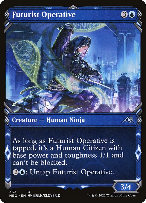 Futurist Operative - Kamigawa: Neon Dynasty () #333