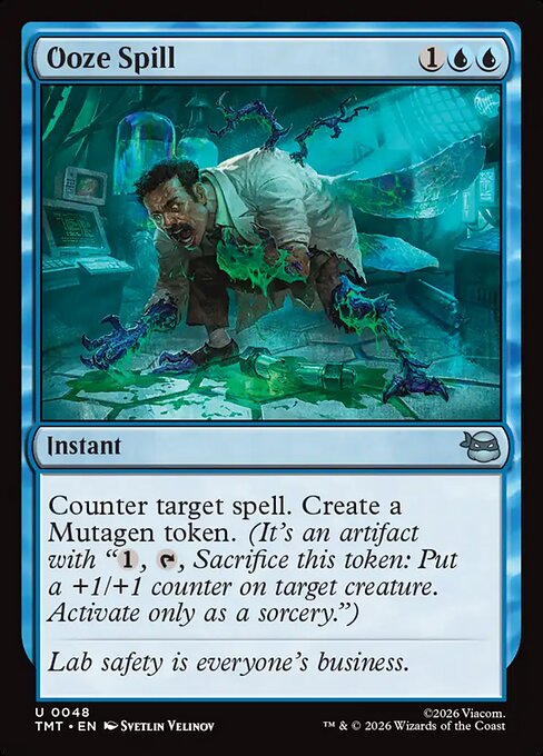 Ooze Spill - Teenage Mutant Ninja Turtles () #48 [Foil] [Foil]
