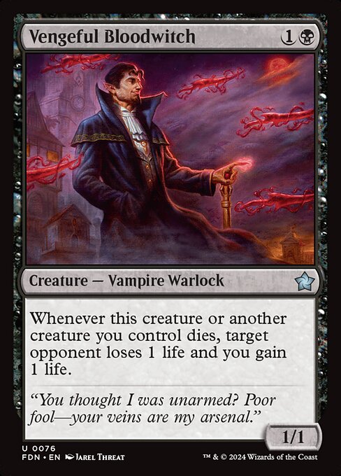 Vengeful Bloodwitch - Foundations () #76