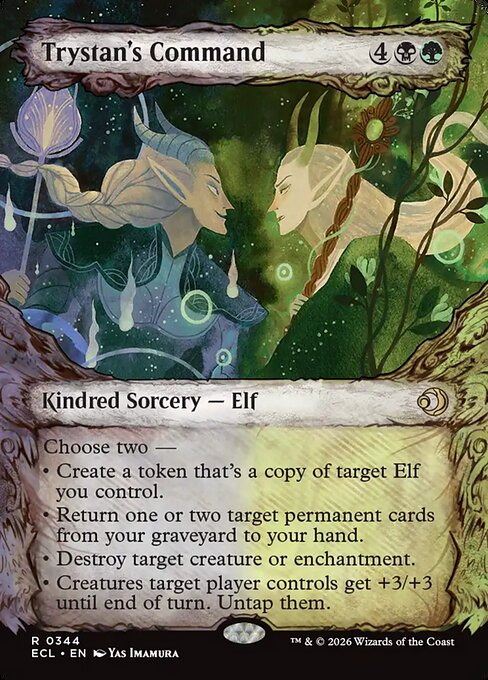 Trystan's Command - Lorwyn Eclipsed (ecl) #344 [Foil] [Foil]