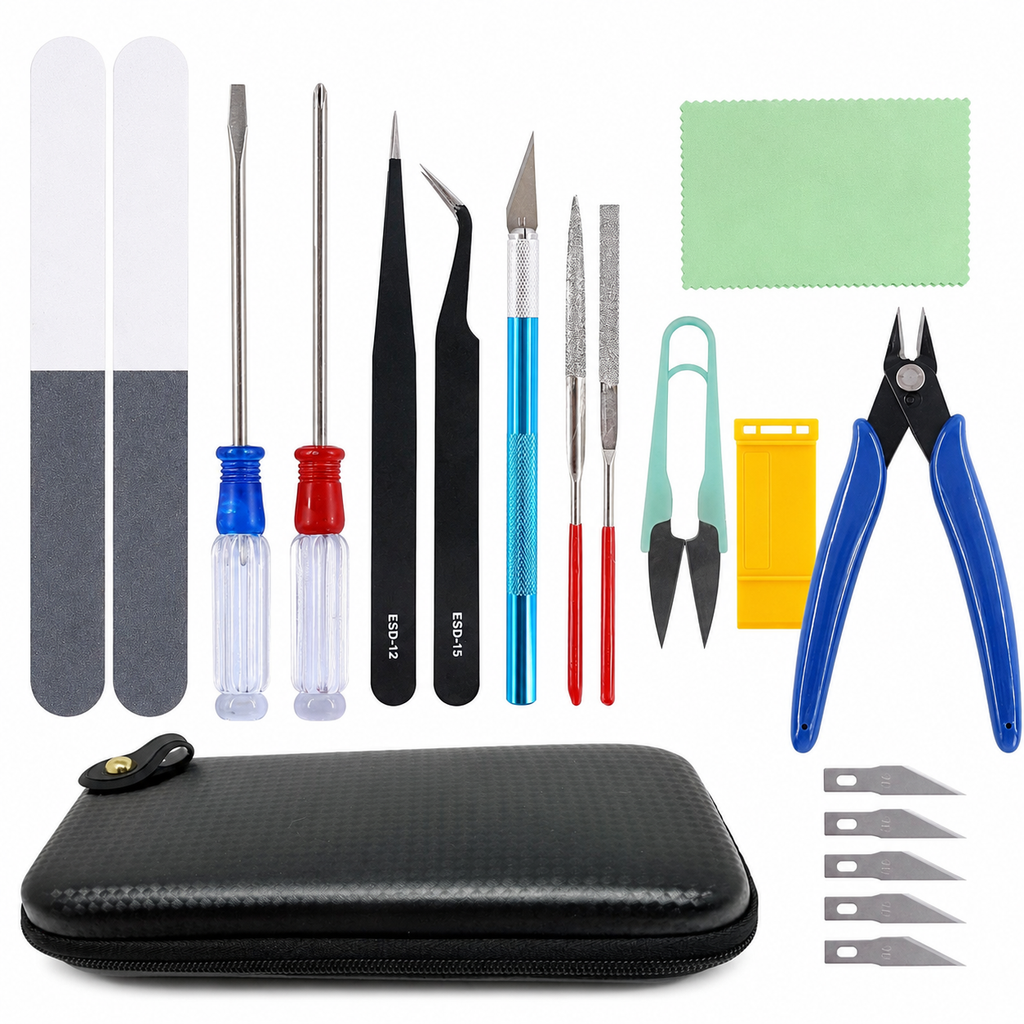 Pixiss - Pixiss Model Building Kit - Ultimate Tool Set for Crafting, Assembling & Detailing Models