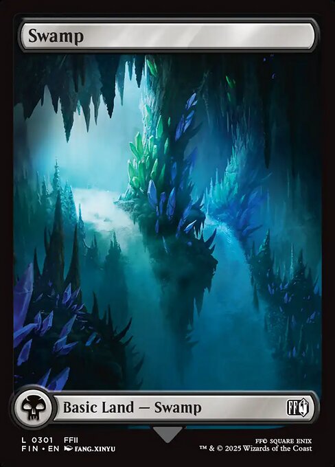 Swamp - Final Fantasy (FIN) #301 [Foil] [Foil]