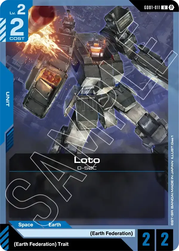 Loto - Newtype Rising [GD01] (GD01-011) #011