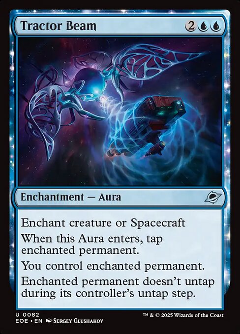 Tractor Beam - Edge of Eternities (eoe) #82 [Foil] [Foil]