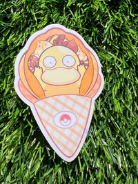 Mothers Of Orion - Poké Crêpe Sticker Psyduc