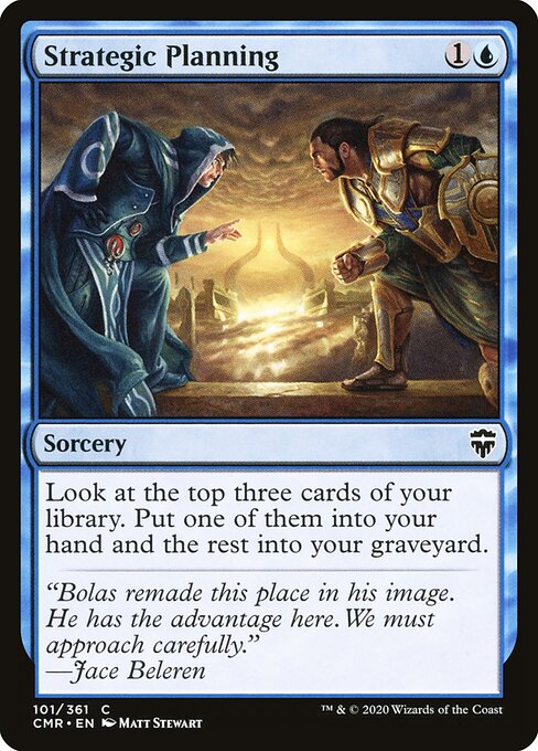 Strategic Planning - Commander Legends (CMR) #101