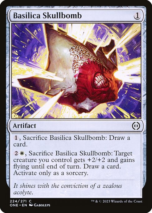 Basilica Skullbomb - Phyrexia: All Will Be One () #224