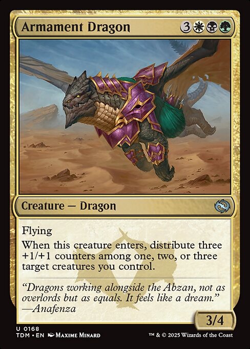 Armament Dragon - Tarkir: Dragonstorm () #168