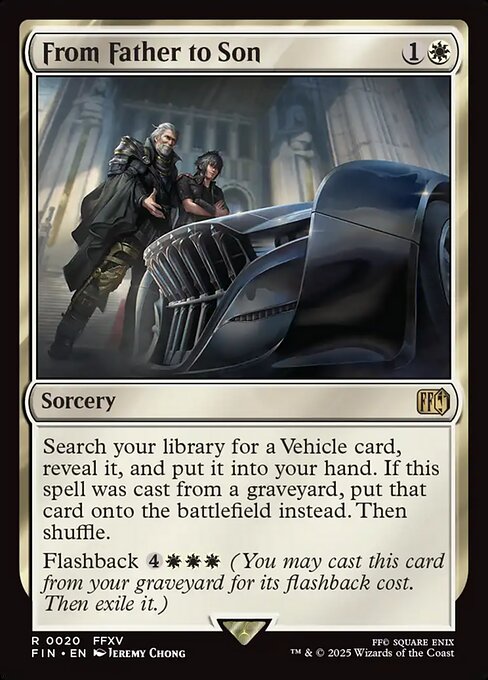 From Father to Son - Final Fantasy (FIN) #20 [Foil] [Foil]