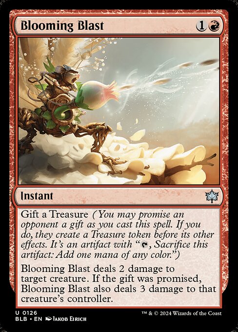 Blooming Blast - Bloomburrow (BLB) #126 [Foil]
