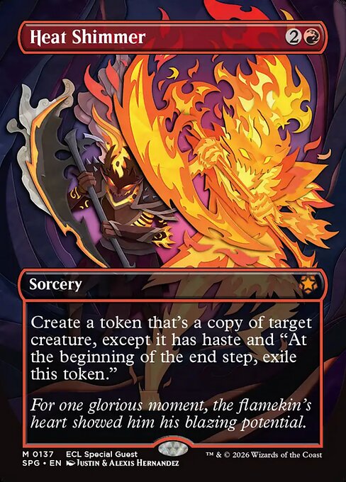 Heat Shimmer - Special Guests (SPG) #137 [Alt Art] [Foil]
