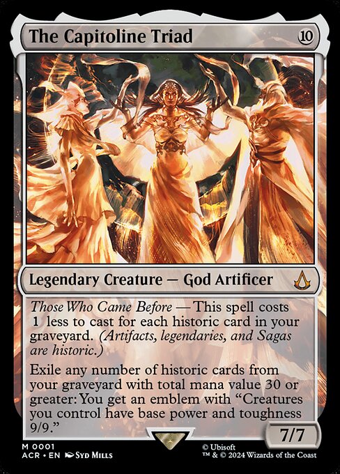 The Capitoline Triad - Assassin's Creed () #1 [Foil] [Foil]