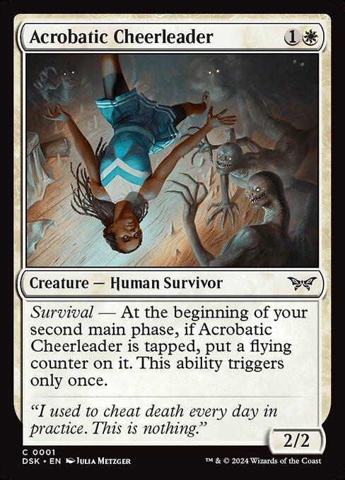 Acrobatic Cheerleader - Duskmourn: House of Horror () #1