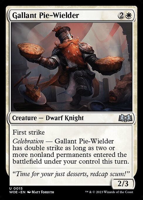 Gallant Pie-Wielder - Wilds of Eldraine () #15
