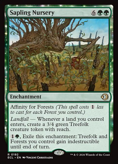 Sapling Nursery - Lorwyn Eclipsed (ecl) #192