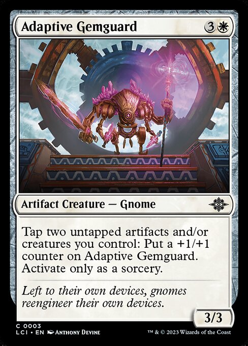Adaptive Gemguard - The Lost Caverns of Ixalan (lci) #3